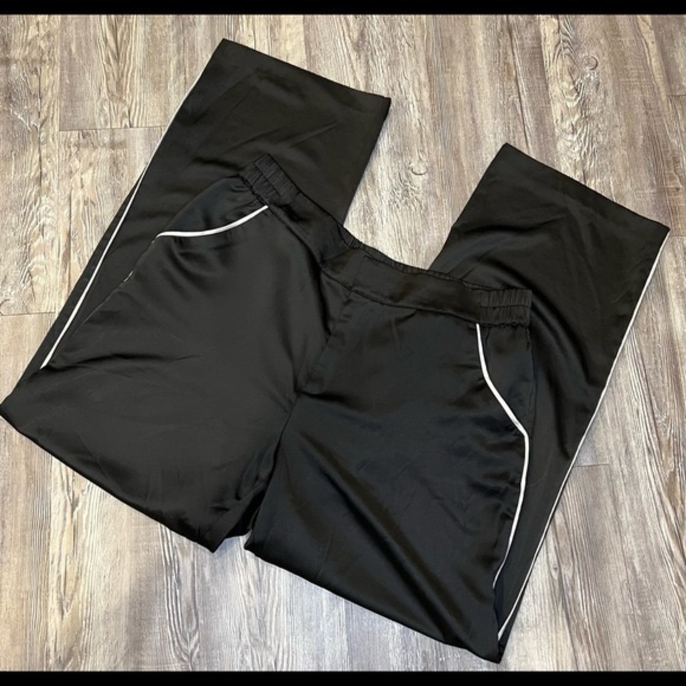Simply Vera Vera Wang Black Straight-Leg Pants - Picture 3 of 3